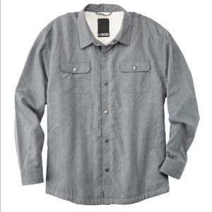 LINK SOUL SHERPA LINED FLANNEL SHIRT JACKET